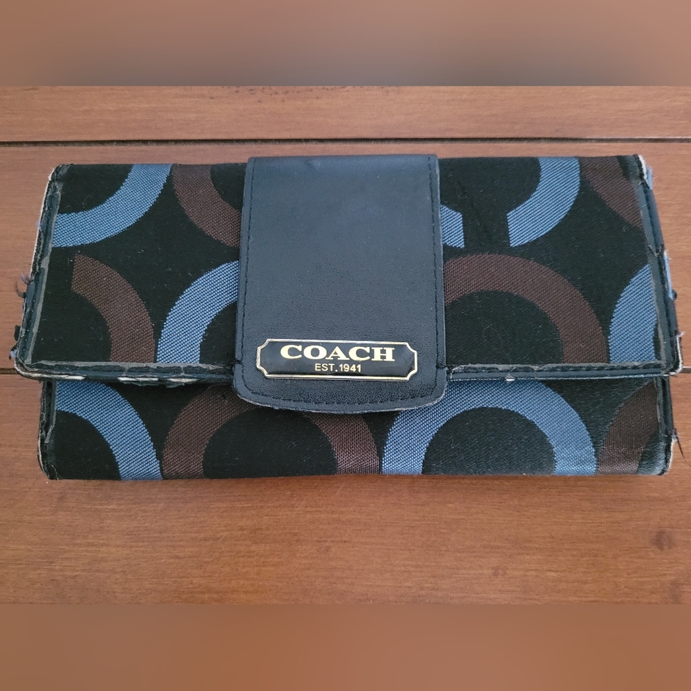 Geniune Coach Tri-fold Wallet